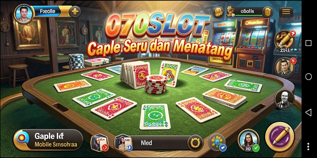 Tampilan gameplay seru dalam 070SLOT dengan pemain berinteraksi.