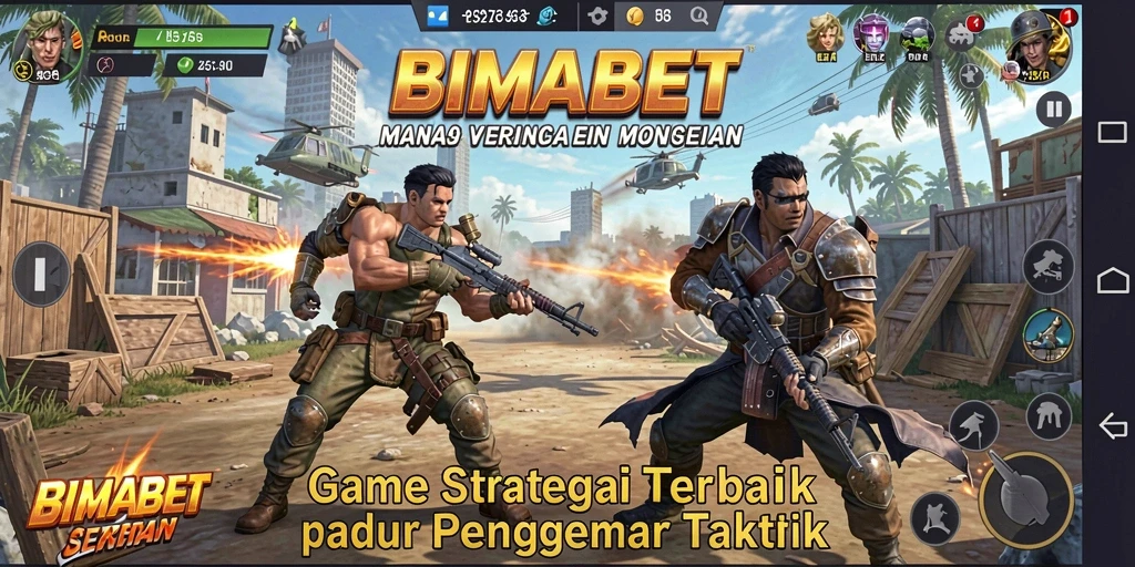 Tampilan gameplay BIMABET yang penuh strategi dan taktik mendalam.