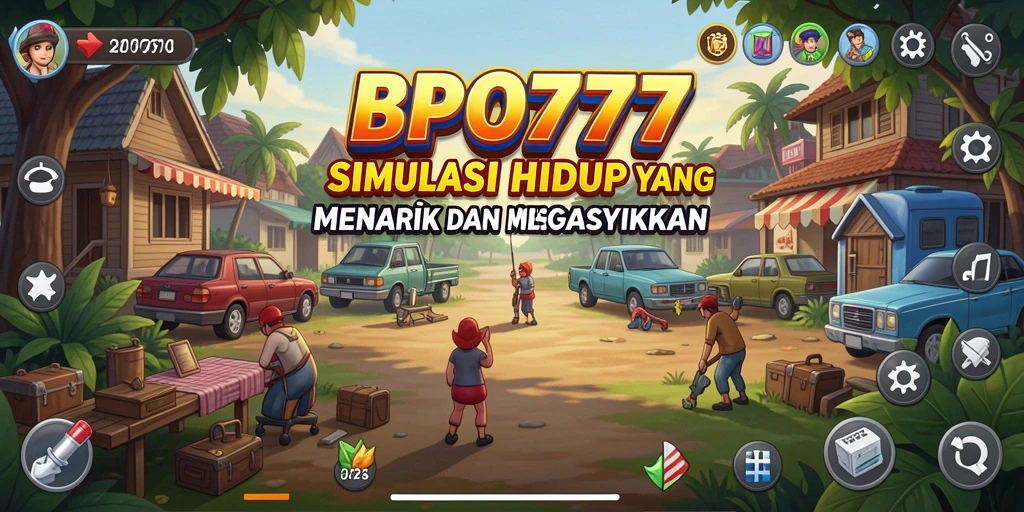 Tampilan gameplay BPO777 yang realistis dan menarik.