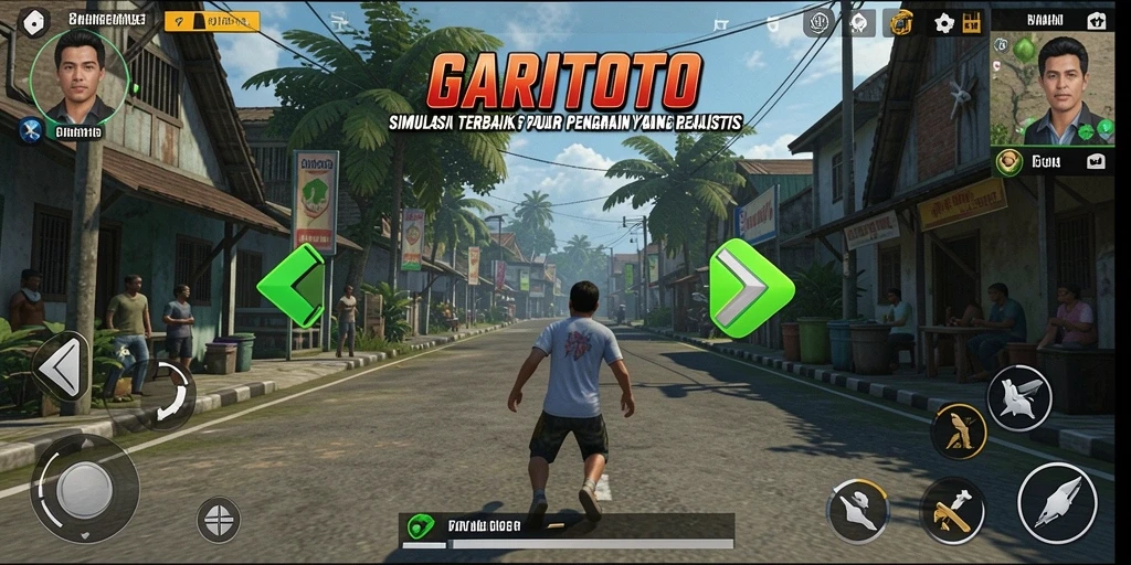 Tampilan gameplay GARITOTO yang menarik dan realistis.