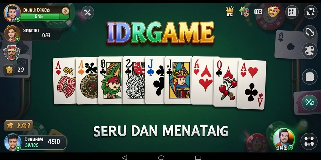 Tampilan gameplay seru dan interaktif di IDRGAME.