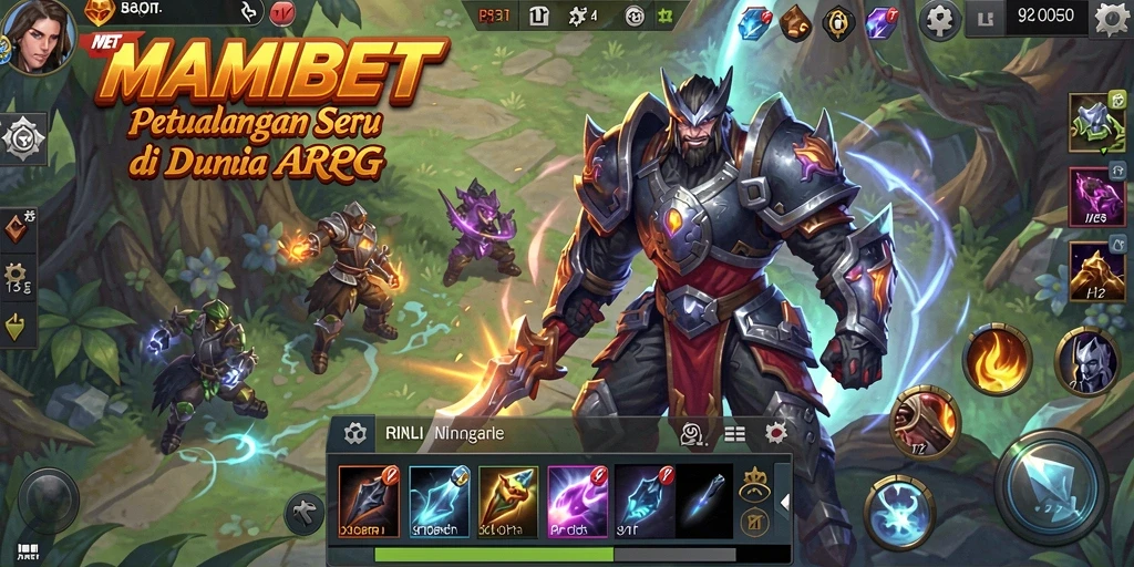 Tampilan gameplay seru dan mendebarkan di MAMIBET.