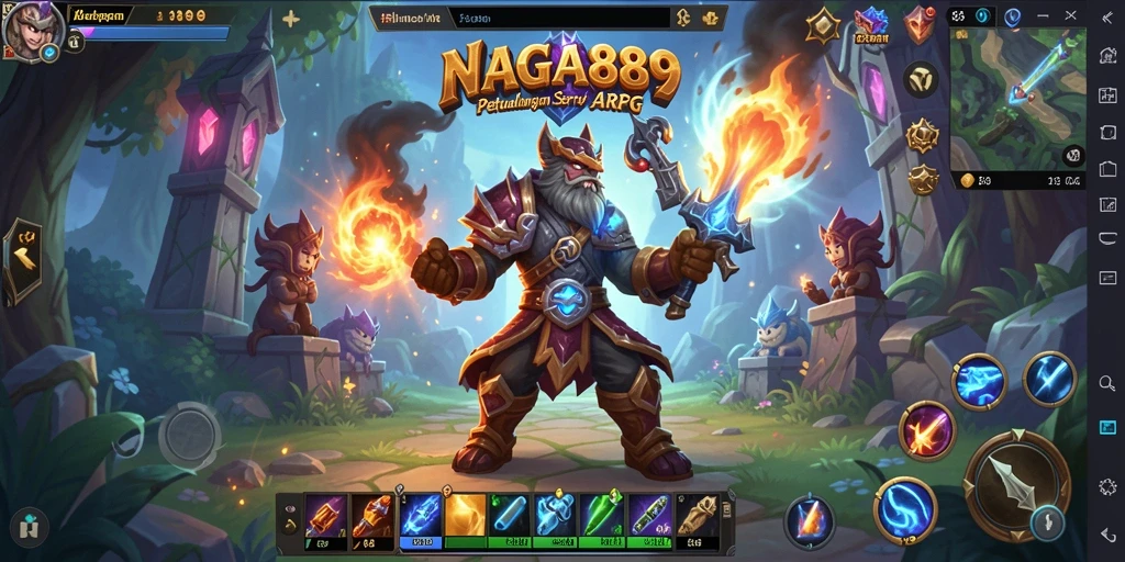 Gameplay ARPG yang mendebarkan dengan grafis menawan.