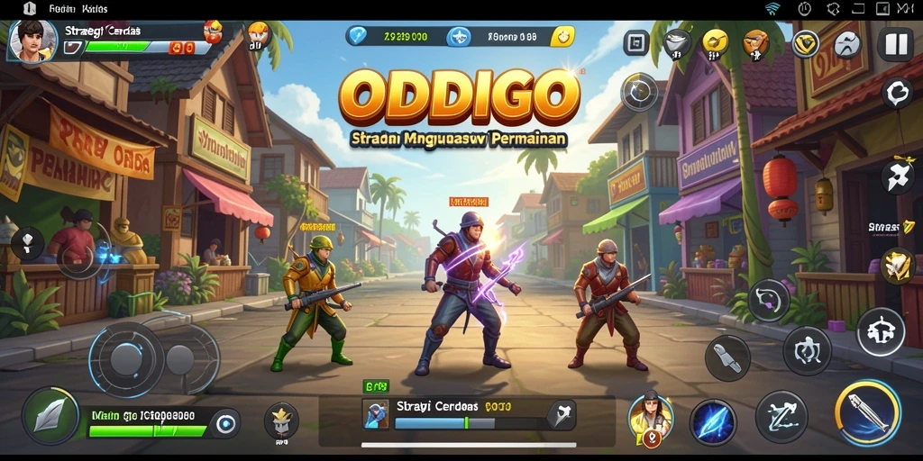 Tampilan screenshot gameplay ODDIGO yang menarik dan mendebarkan.