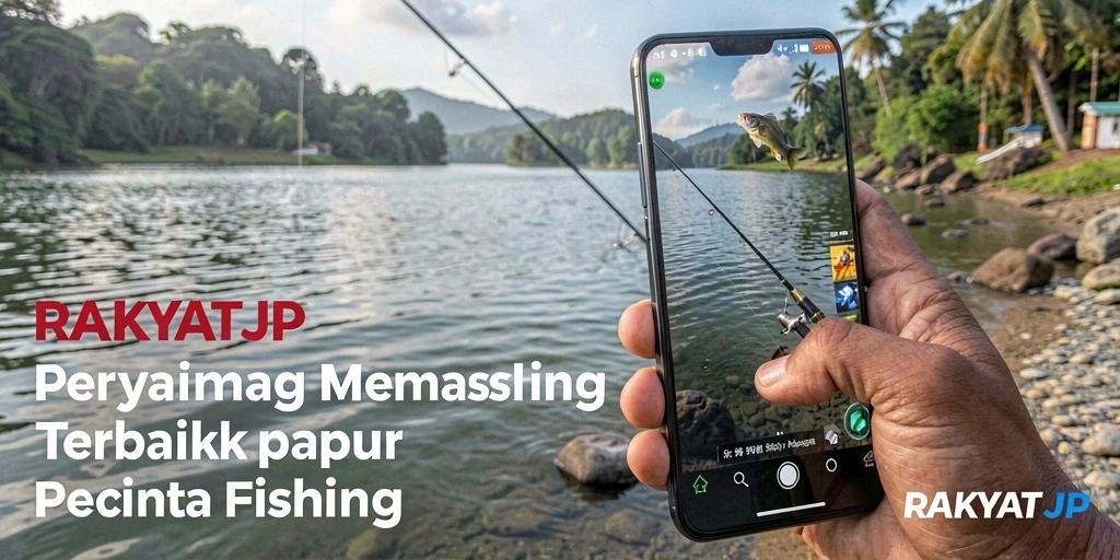 Screenshot gameplay RAKYATJP menampilkan aksi memancing yang seru dan grafis menawan.