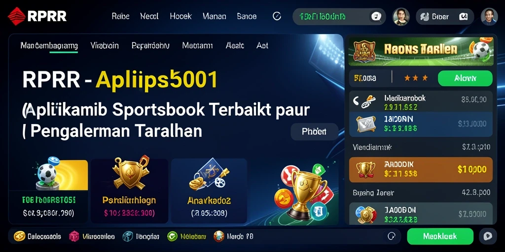 Tampilan gameplay RPRR dengan pengalaman taruhan yang mendebarkan.