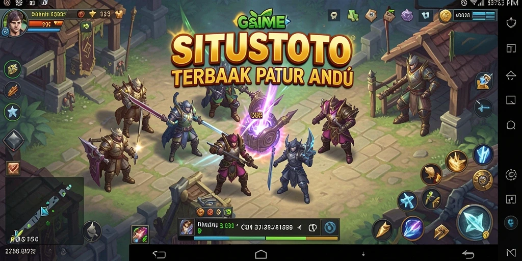 Screenshot gameplay <strong>SITUSTOTO</strong> menunjukkan aksi strategis yang mendebarkan.