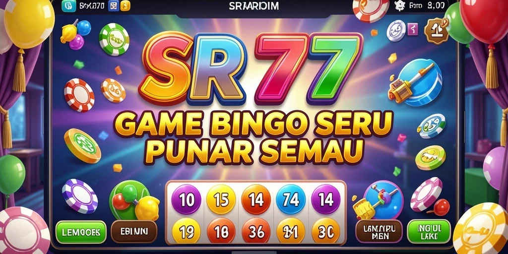 Tampilan gameplay seru di SR777 dengan tema Bingo